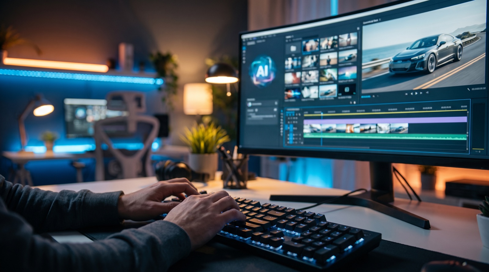 AI video generation workflow